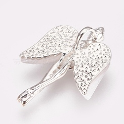 Природного розового кварца подвески&nbsp;KK-G346-02B