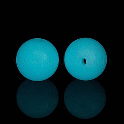 Светящаяся стеклянная бусина конфетного цвета GLAA-E031-01B-06