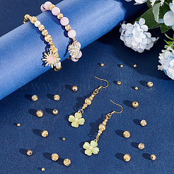 80 шт. 4-х стильная латунная бусина с пазом KK-PH0005-08