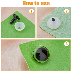 40 набор пластиковых кукольных глаз DIY-FH0006-69