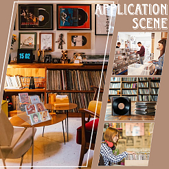 Прозрачный акриловый 7 слой лака для ногтей стойка для демонстрации&nbsp;ODIS-UN0001-22A