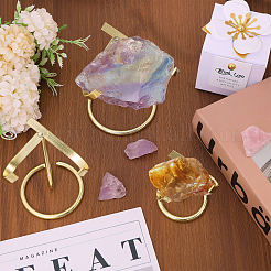 3 шт. 3 стиля железные подставки для демонстрации кристаллов в форме сердца для драгоценных камней&nbsp;ODIS-CA0001-23