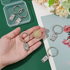 5 шт. 5 стиля подвески из цинкового сплава брелки&nbsp;FIND-HY0004-10
