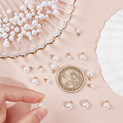 90 шт. 3 подвески из пластика с имитацией жемчуга KK-BC0012-94