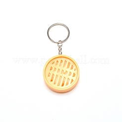 Пластиковый брелок&nbsp;LS-KEYC-WH0026-11