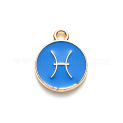 Подвески из эмали и сплава&nbsp;X-ENAM-S124-01B-02H