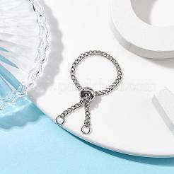 Компоненты цепного кольца из нержавеющей стали 304 RJEW-JR00666-02