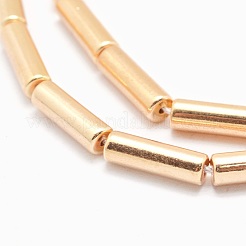 Гальванизировать немагнитных синтетический гематит бисер пряди G-L485-18-LG