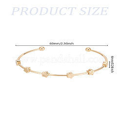 1шт. браслеты-манжеты из нержавеющей стали&nbsp;BJEW-LP0015-12C