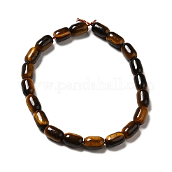 Природных тигровый глаз бисер нитей G-G980-19