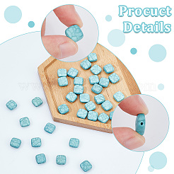 1-рядные окрашенные нити из натурального хаулита G-AR0005-40