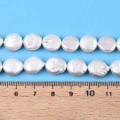 Природные Кеши жемчуг пряди PEAR-S018-10A-01