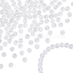 2 нити бусины из натурального кварцевого кристалла G-NB0005-04