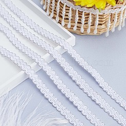 Полиэфирные волнистые кружевные ленты&nbsp;OCOR-WH0082-21C
