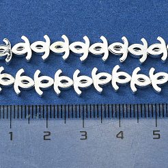 Гальванические нити из синтетических немагнитных гематитовых бусин&nbsp;G-H020-A01-04