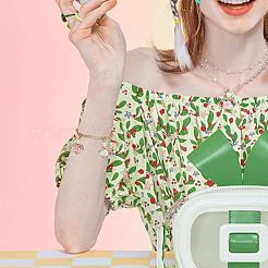 30шт прозрачные акриловые подвески FIND-PH0008-05-WH