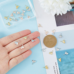 Кабошоны из сплава 60шт 3 цветов MRMJ-HY0001-03