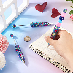 2шт. шариковая ручка со стразами из полимерной глины&nbsp;OFST-TA0001-03E