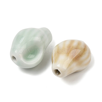 Фарфоровые бусины ручной работы PORC-D026-02A-1