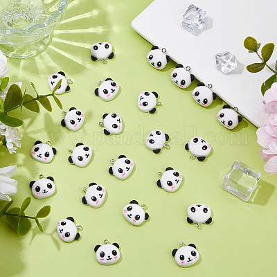 Подвески из непрозрачной смолы 40 шт. RESI-DC0001-43-1