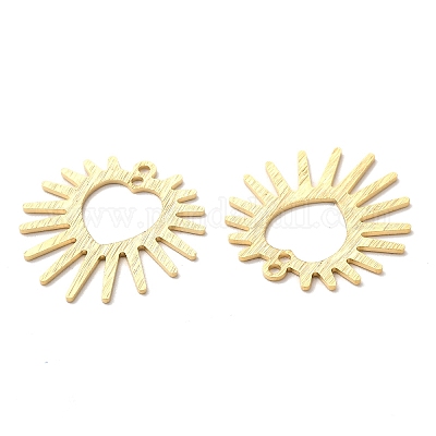 Латунные подвески KK-H442-55G-1