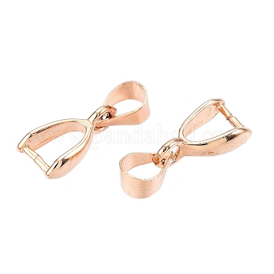 Держатели пончик из латуни KK-T034-01A-KCG-1