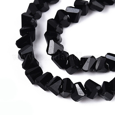 Непрозрачное стекло бисер нитей X-GLAA-N019-4mm-01-1