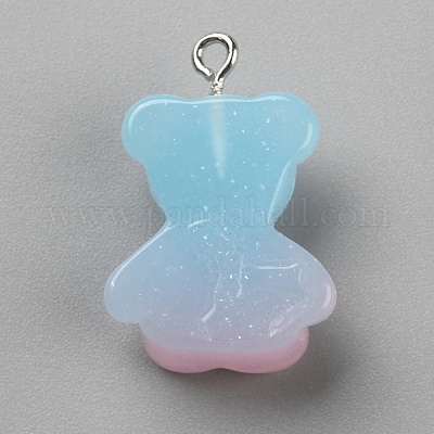 Прозрачные смоляные подвески CRES-TAC0010-01O-1