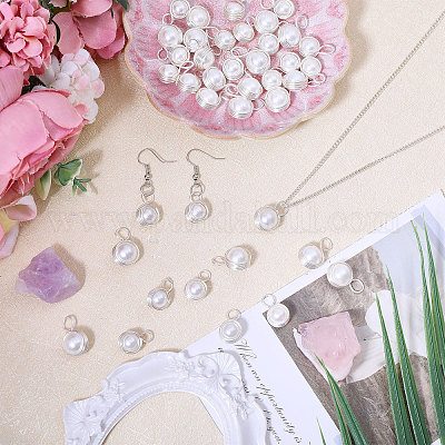 40 шт. 2 подвески из ракушки и жемчуга PALLOY-CA00028-1