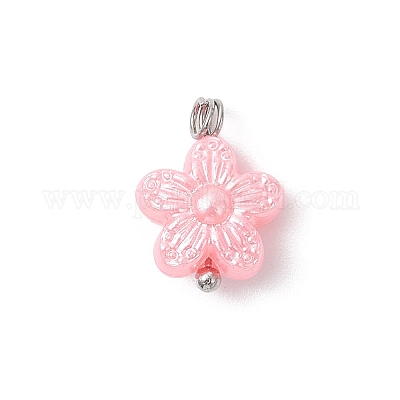 Непрозрачные акриловые подвески PALLOY-JF04333-01-1