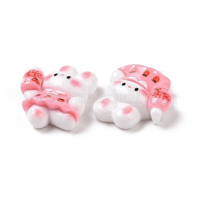 Непрозрачные кабошоны из смолы X-RESI-I037-06D-1