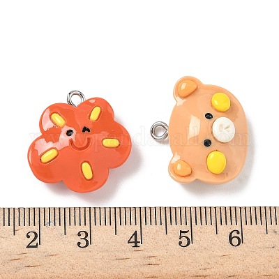 Милые подвески из смолы RESI-I339-04P-1