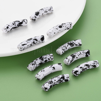 Непрозрачные акриловые бусины MACR-S372-002F-B04-1