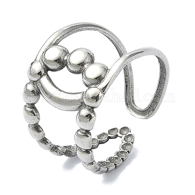 Кольца-манжеты из нержавеющей стали 304 RJEW-M019-14P-1