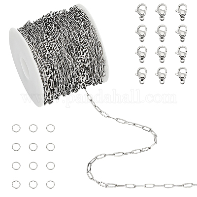 Цепи из хирургической нержавеющей стали 316L DIY-UN0006-35B-1