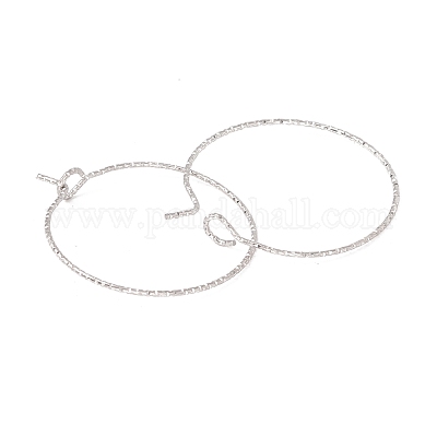 Фурнитура для серег-колец из хирургической нержавеющей стали 316 STAS-D183-02P-02-1