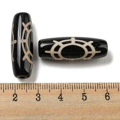 Тибетского стиля DZI бисер нитей G-P526-B12-1