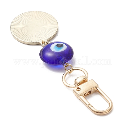 3 шт. подвеска ручной работы с лампворком и эмалевым сплавом от сглаза HJEW-JM04480-1