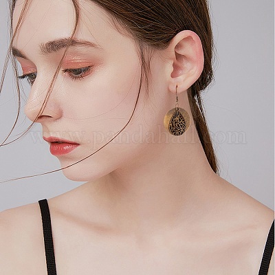 Набор для изготовления сережек-подвесок своими руками DIY-SZ0009-43-1