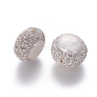 Естественный культурный жемчуг пресноводных PEAR-F015-25-01-1