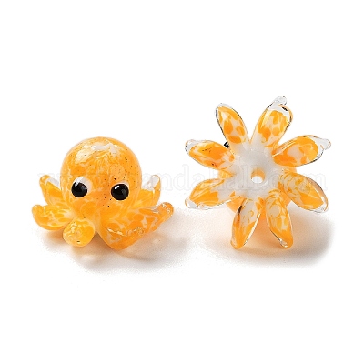 Бусины лэмпворк  LAMP-H065-03B-1