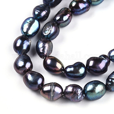 Нити из натурального культивированного пресноводного жемчуга PEAR-N014-06G-05-1