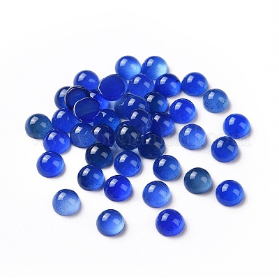 Природные кабошон агата X-G-P393-R01-6MM-1