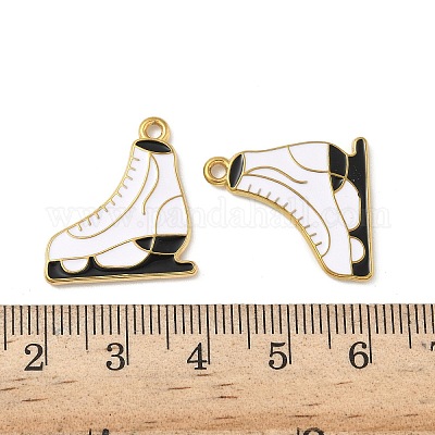 Подвески из нержавеющей стали 304 с эмалью STAS-L300-012G-24-1