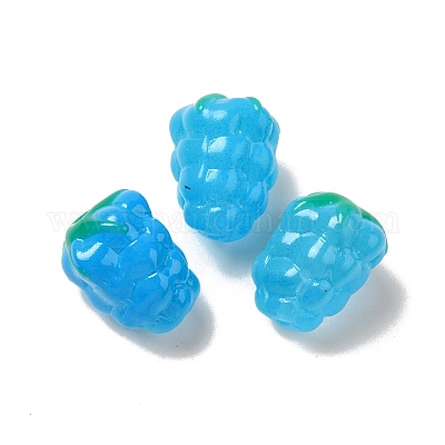 Бусы лэмпворк ручной работы LAMP-G162-05C-1