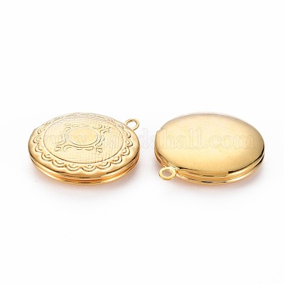 Подвески латуни медальон KK-S356-684-1