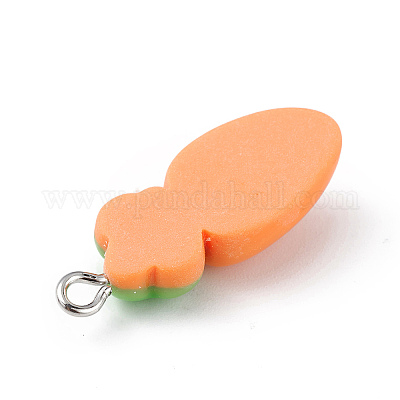 Подвески из непрозрачной смолы RESI-D064-02P-13-1