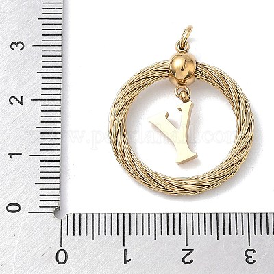 Подвески из нержавеющей стали 304 STAS-D154-01Y-G-1