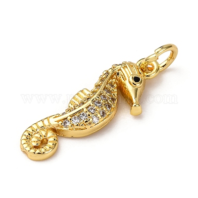 Латунные микро проложить кубического циркония подвески KK-A265-10A-01G-1
