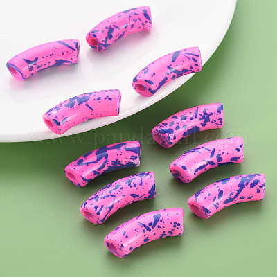 Непрозрачные акриловые бусины&nbsp;MACR-S372-001F-B06-1